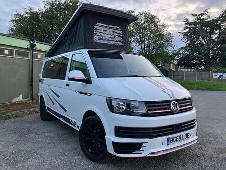 VOLKSWAGEN T6 CAMPERVAN Transporter 2.0Tdi T28 LWB Euro6 New Conversion